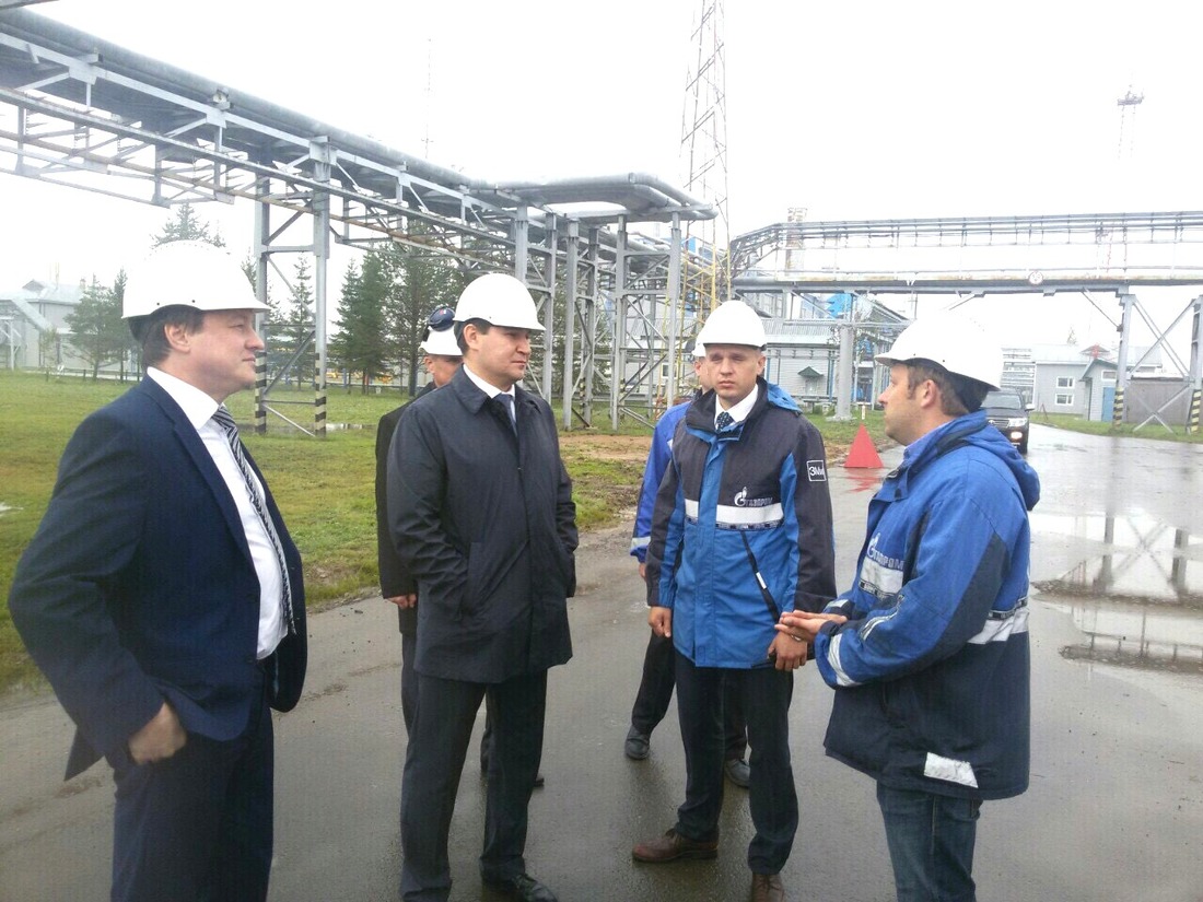 Генеральный директор ООО «Газпром трансгаз Ухта» Александр Гайворонский посетил с рабочим визитом Архангельскую область