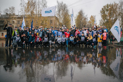 Работники ООО "Газпром трансгаз Ухта" — участники "Кросса нации"