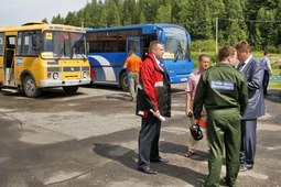 Выполнены все необходимые аварийно-спасательные работы. 
Тактико-специальные учения по эвакуации детей в детском спортивно-оздоровительном лагере ДСОЛ «Радуга» ООО «Газпром трансгаз Ухта»