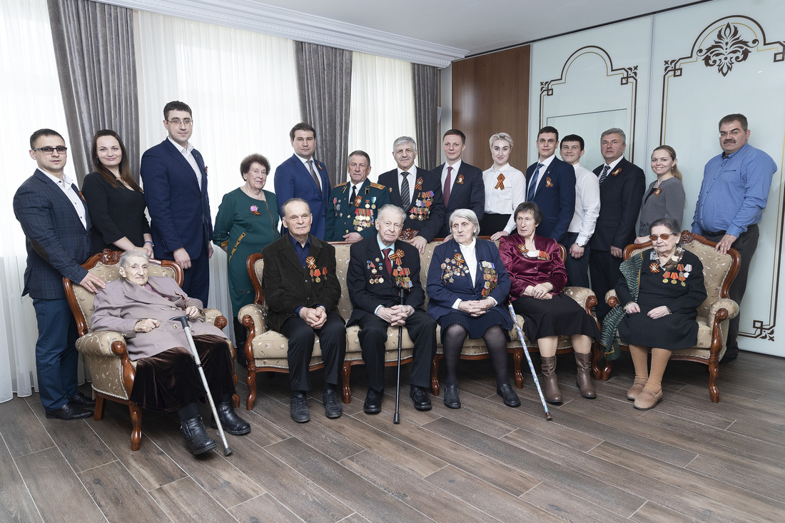 Встреча ветеранов, руководства и представителей Совета молодых специалистов ООО «Газпром трансгаз Ухта»