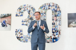 Генеральный директор ООО «Газпром трансгаз Ухта» Андрей Дмитриевич Баранов. 28 августа 2023 год, г. Ухта (Республика Коми).