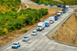 Маршрут преодолеют более 20 легковых, грузовых и пассажирских газомоторных транспортных средств