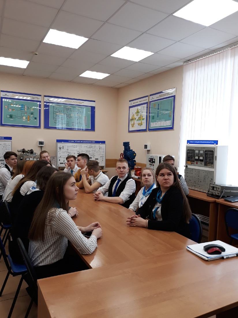 Посещение аудиторий ООО «Газпром трансгаз Ухта» в УГТУ