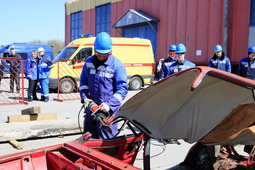 В ООО «Газпром трансгаз Ухта» прошли командно-штабные учения отработки действий по гражданской обороне. Проверка готовности аварийно-спасательных служб и формирований, специнструмента, оборудования и техники