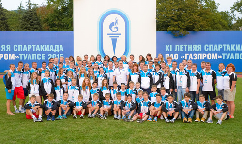 Спортивная делегация ООО «Газпром трансгаз Ухта»