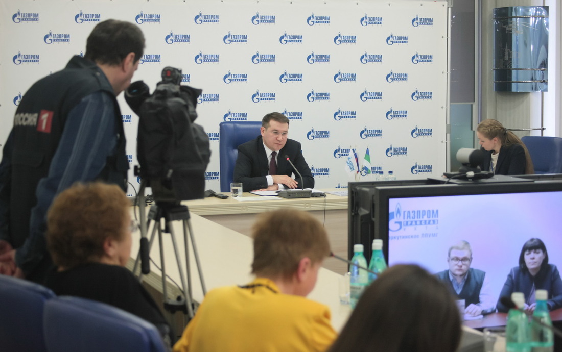 В «Газпром трансгаз Ухта» состоялась ежегодная пресс-конференция генерального директора