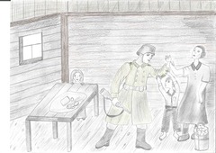 "Дети войны" Генаева Анна , 9 лет, с. Нюксеница, 3 место 7-9 лет