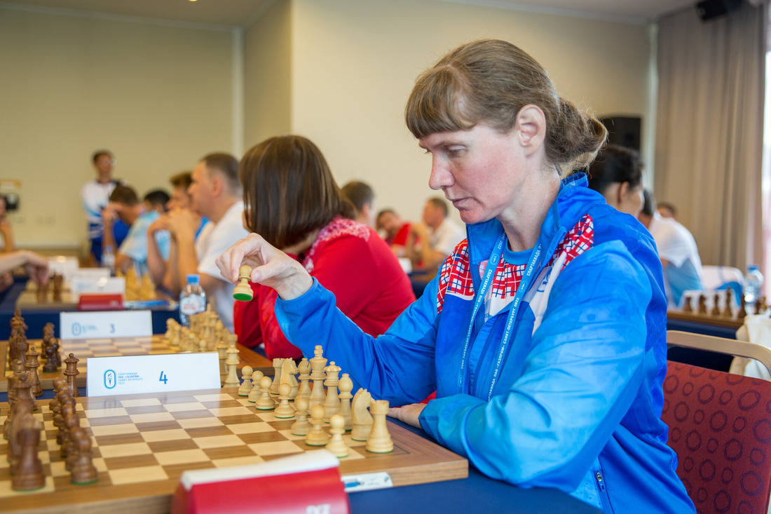 Анастасия Полякова (Управление материально-технического снабжения и комплектации) участник сборной команды по шахматам