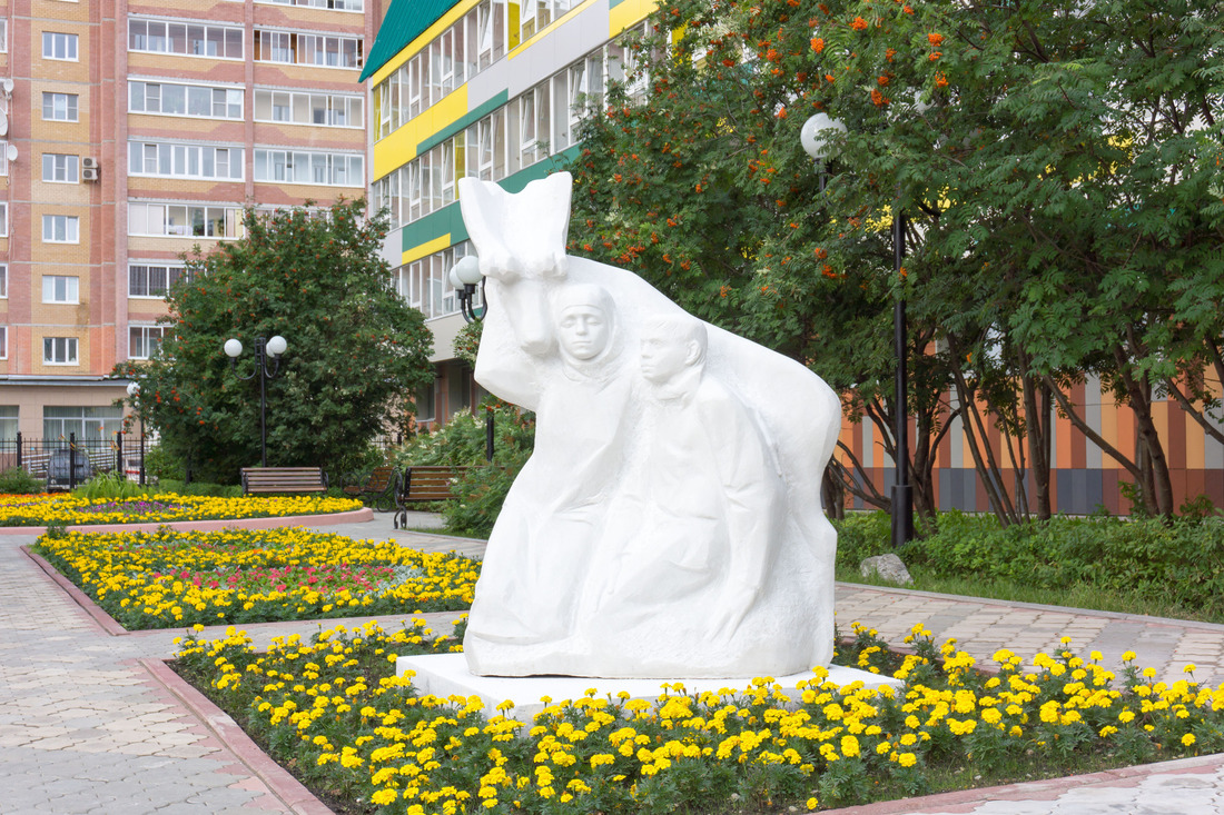 Скульптура «Север в трёх измерениях» Николая Краюхина