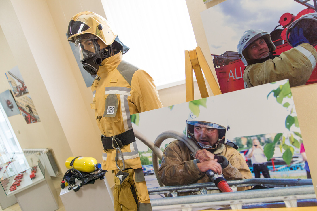 Выставка, посвященная 20-летнему юбилею ведомственной пожарной охраны «Газпром трансгаз Ухта»