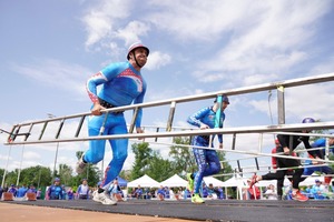 XIII соревнования по пожарно-спасательному спорту среди команд дочерних предприятий и организаций ПАО «Газпром». Дисциплина «Подъём по штурмовой лестнице». 2-6 июня 2025 года, г. Казань (Республика Татарстан).