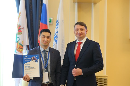 Нияз Кукебаев занял второе место в секции «Эксплуатация оборудования компрессорных станций и газораспределительных секций»