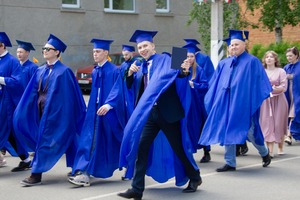 Торжественное вручение дипломов выпускникам Ухтинского государственного технического университета. 29 июня 2024 года, г. Ухта (Республика Коми).