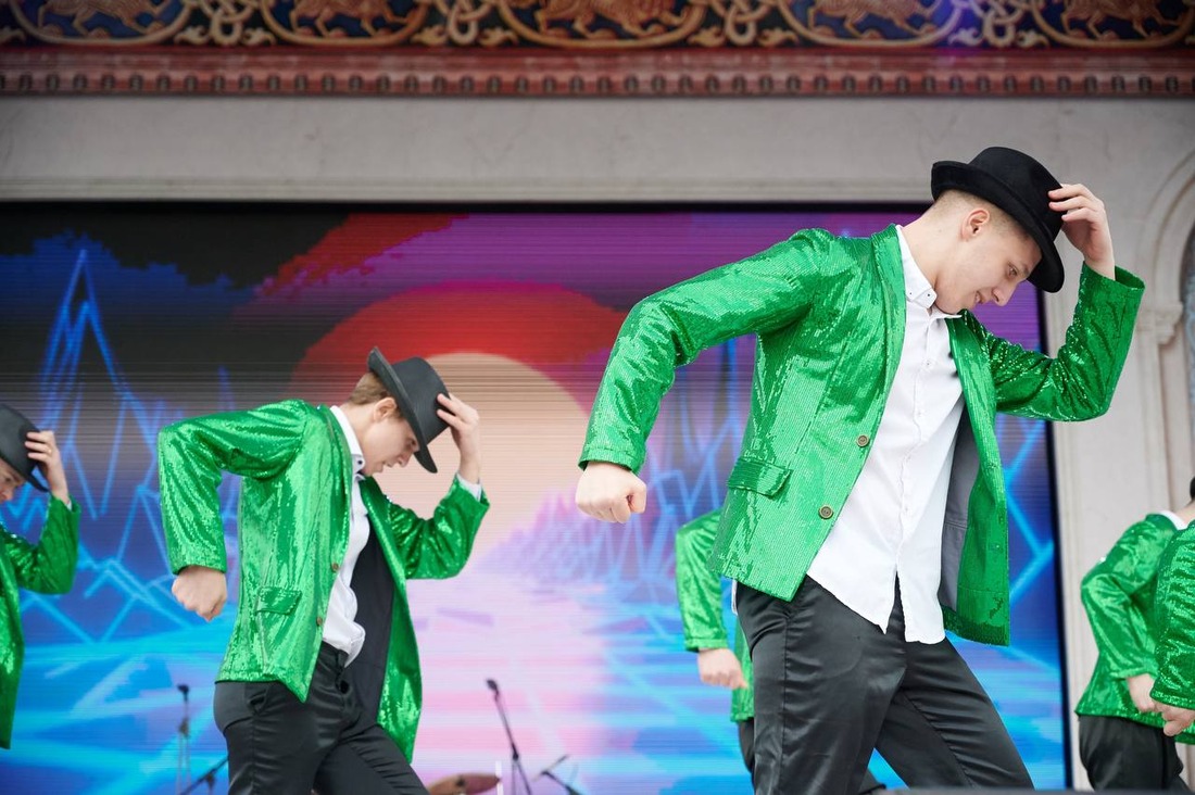 Танцевальная команда «UNITED BIT». Фото ПАО «Газпром»