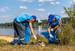 Сотрудники Мышкинского ЛПУМГ собрали 110 мешков мусора