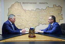 Руководители обсудили текущие вопросы по взаимодействию между предприятием и Правительством Вологодской области