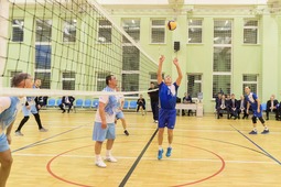 Соревнования по волейболу среди руководителей в рамках осеннего Совета руководителей ООО «Газпром трансгаз Ухта»