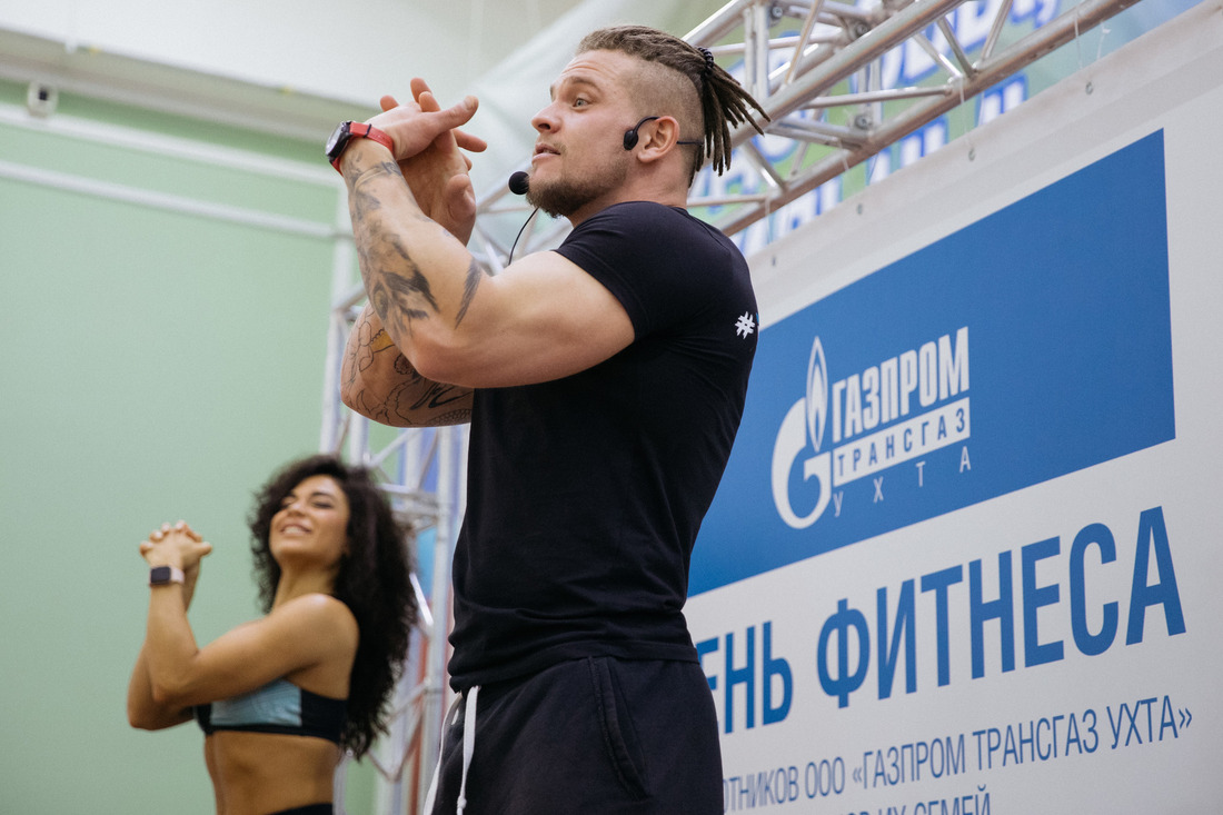 Специальные гости — фитнес-инструкторы  Диана Белова и Константин Белов