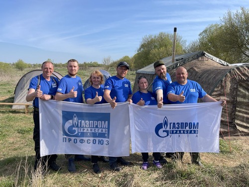 Сотрудники ООО «Газпром трансгаз Ухта» — участники экспедиции