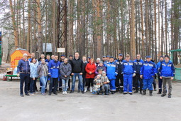 Работники Управления аварийно-восстановительных работ ООО «Газпром трансгаз Ухта» 25 мая провели массовой субботник в Детском парке г. Ухты.
