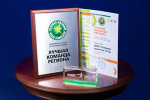 Награды команды ООО «Газпром трансгаз Ухта» во Всероссийском чемпионате по фоновой ходьбе «Человек идущий — 2024».
