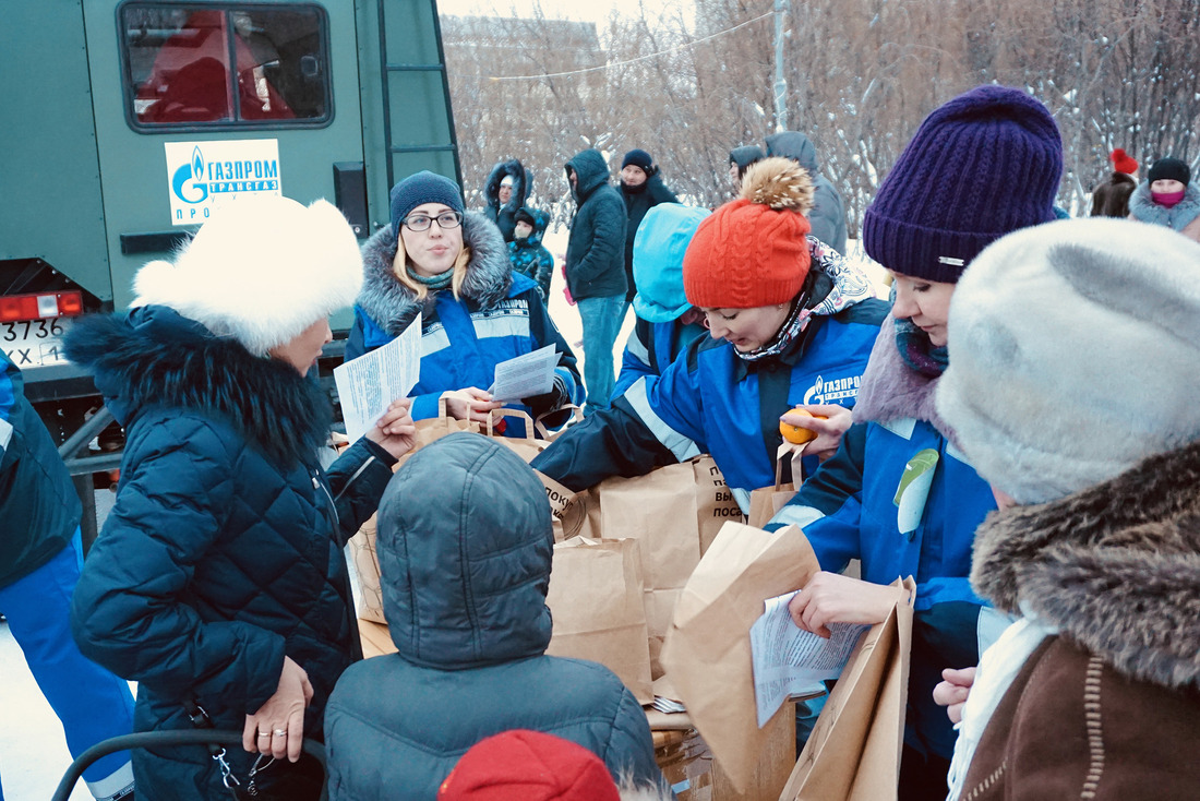 Члены Совета молодых специалистов Воркутинского ЛПУМГ провели экологическую акцию