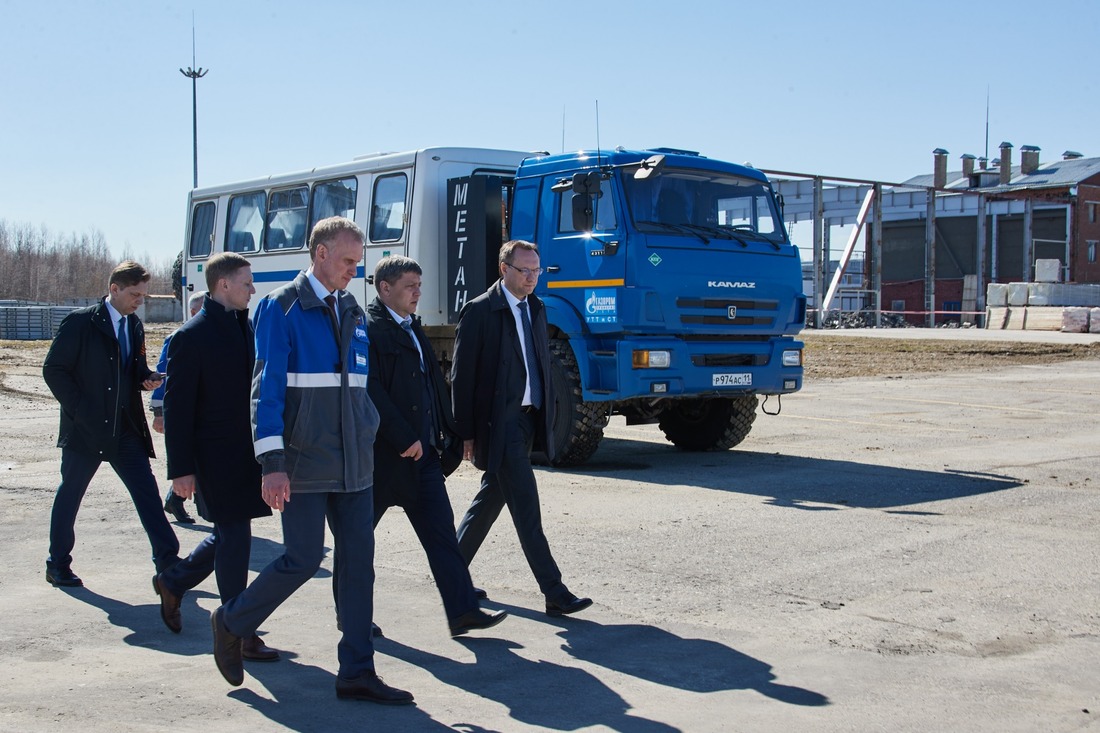 Посещение Вуктыльской автотракторной колонны Управления технологического транспорта и специальной техники