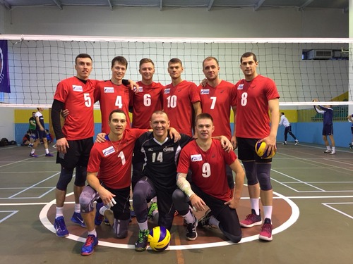 Волейболисты ООО «Газпром трансгаз Ухта»