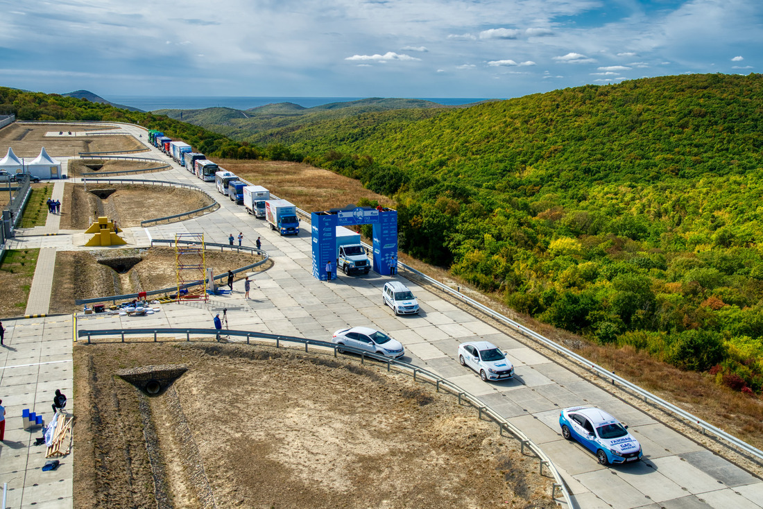 Протяженность российского участка автопробега — 2 760 км