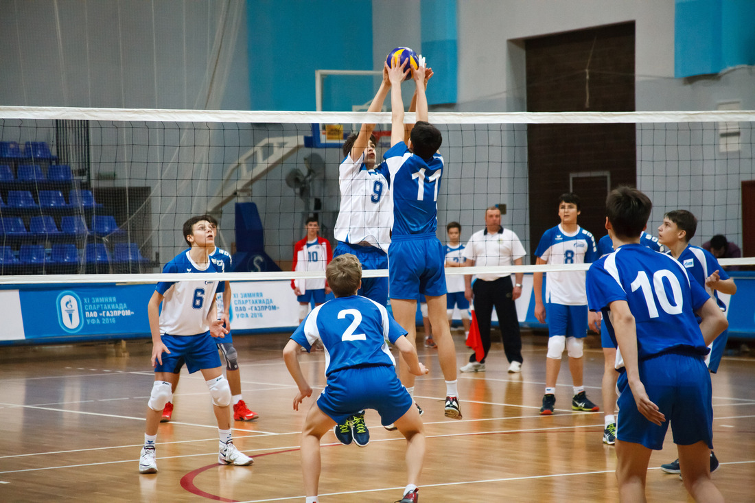 Вторник принёс третье призовое место по волейболу юношам из команды ООО «Газпром трансгаз Ухта»
