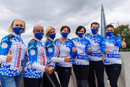200 участников "Арктического марафона" — работники организаций группы компаний «Газпром»