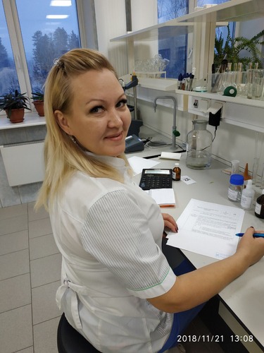Марина Нефёдова, лаборант химического анализа 4 разряда Воркутинского ЛПУМГ