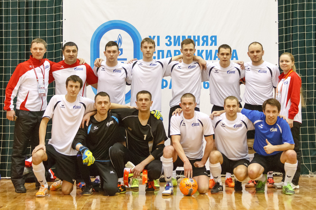 Команда «Газпром трансгаз Ухта» по мини-футболу