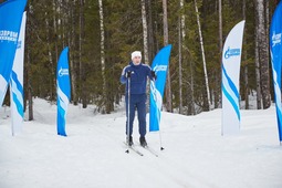 Первый лыжный забег руководителей ООО «Газпром трансгаз Ухта» в зачёт Спартакиады руководителей.
