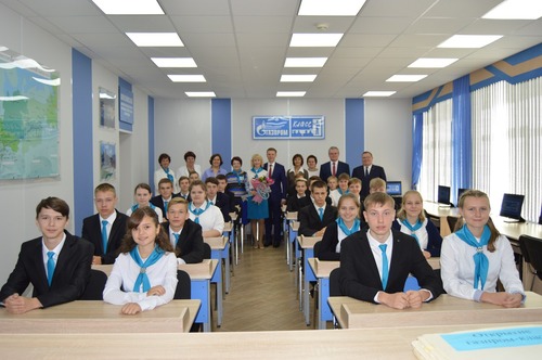 Ученики «Газпром-класса» в Шексне