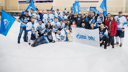 Победителем хоккейного турнира стала команда Воркутинского ЛПУМГ ООО «Газпром трансгаз Ухта»