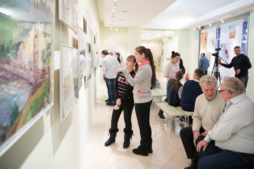 Открытие выставки пленэра визуальных искусств «Клюква. Берега» в Воркуте