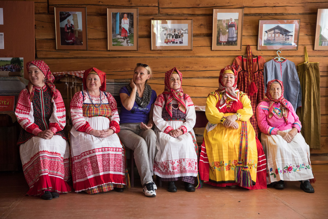 Наталья Баннова и фольклорный ансамбль «Уфтюжаночка»