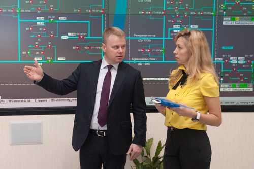 Посещение производственно-диспетчерской службы ООО «Газпром трансгаз Ухта»