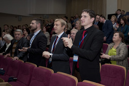 Среди участников Церемонии: руководство Общества, ветераны газовой отрасли, представители высших учебных заведений — опорных вузов ПАО «Газпром»