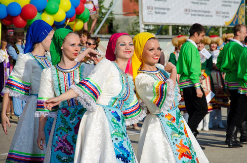 Участники пятого международного фестиваля «Финноугория» в Ухте. Фото пресс-службы администрации МОГО «Ухта»