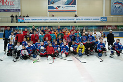 Мастер-класс для юных хоккеистов с Заслуженным Мастером Спорта СССР Сергеем Шепелевым