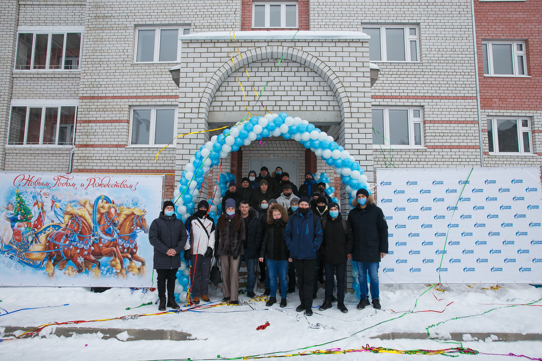 Состоялось торжественное открытие 70-квартирного дома в поселке Шексна Вологодской области
