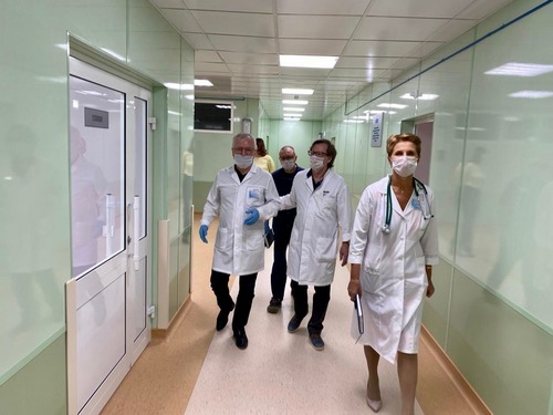 В Ухте открылось терапевтическое отделение городской больницы, отремонтированное за счёт средств ПАО «Газпром»