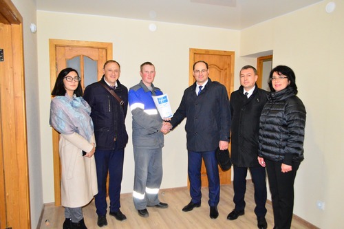Торжественное вручение ключей и заселение работников ООО «Газпром трансгаз Ухта» в новый жилой дом