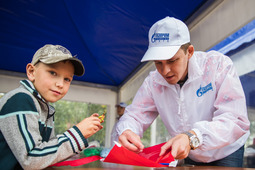 03 сентября на Комсомольской площади Ухты состоялся первый городской фестиваль воздушных змеев. Организатором уникального события выступило ООО «Газпром трансгаз Ухта»